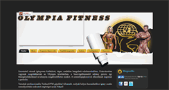 Desktop Screenshot of olympiafitness.hu