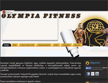 Tablet Screenshot of olympiafitness.hu